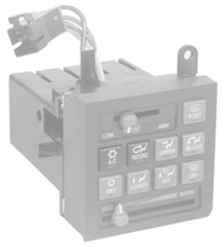ACDelco 15-72038 HVAC Control Panel 16185562 1993 Pontiac Trans Sport W/Rear DEF - Image 1 of 1