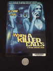 When A Killer Calls  Blockbuster Video Movie Backer Card Mini Art Poster 55X8