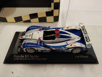 Minichamps Porsche Rs Spyder Nr. 16-12h Sebring 2008 cod. 400 086816 1/43 - Immagine 1 di 2