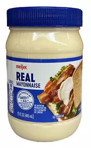 Meijer Echte Mayo Mayonnaise 15 Oz. - Bild 1 von 1