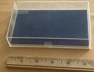 Vtge Juhls Smykker Scandinavian Jewellery Kautokeino Norway Plastic Jewelry Box - Picture 1 of 6