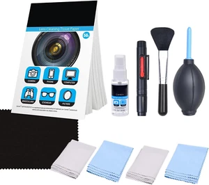 Professional Camera Cleaning Kit for DSLR Cameras with Lens Cleaning Fluid - Picture 1 of 12