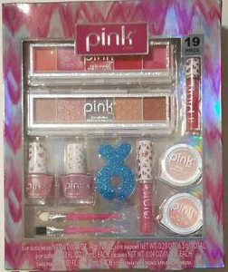 Pink Viva 19 Piece Make Up Set  (LOC C-9) - Picture 1 of 5