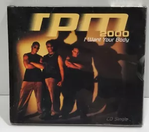 RPM 2000 I Want Your Body CD Single New Sealed R&B Pop Funk - Foto 1 di 5