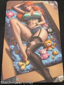 Matchmaker Spicy Waifu NSFW A5 Sizes Card Board Nami One Piece Box Toy - Picture 1 of 3