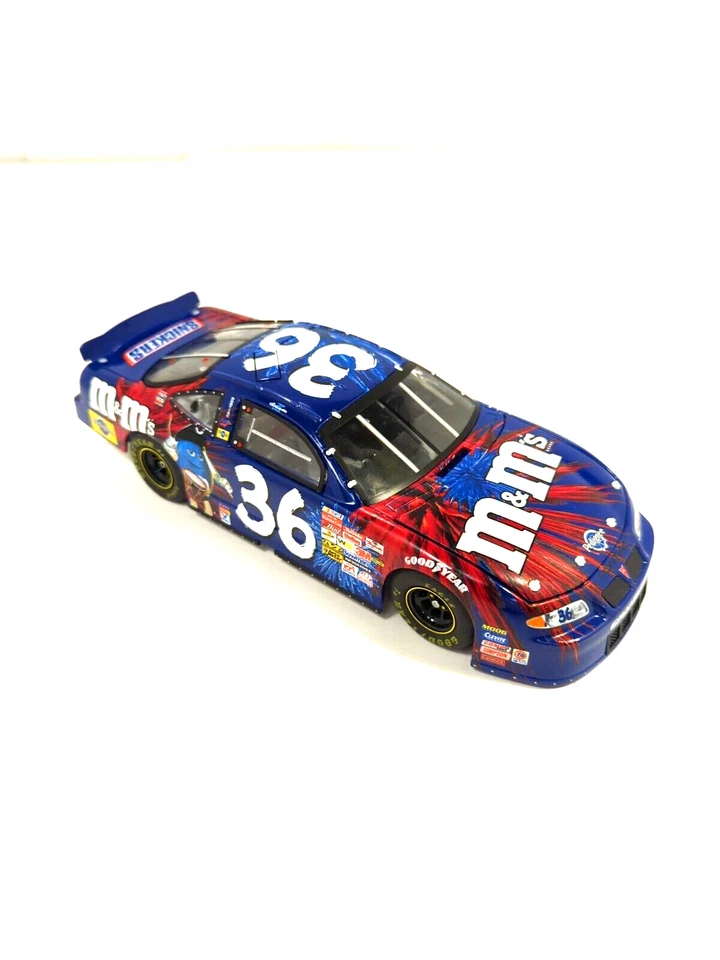 Team Caliber  1:24 Nascar #36 Ken Schrader M&Ms 4th Of July- No Box- preowned - Image 1 of 1