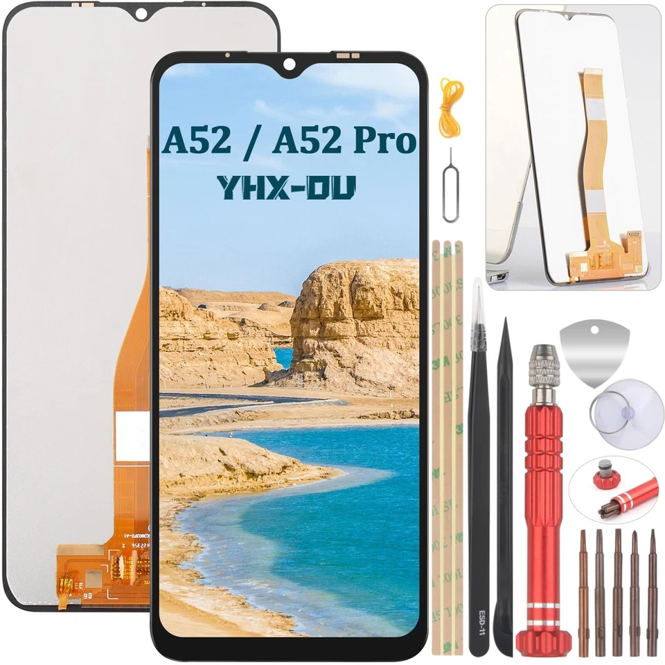 6.52'' Schwarz Display Für Blackview A52 A52 Pro LCD Display Touchscreen Ersa...