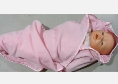 Berenguer La Newborn Girl Baby Doll 13” Realistic Detailed with Pink Blanket  - Image 1 of 4