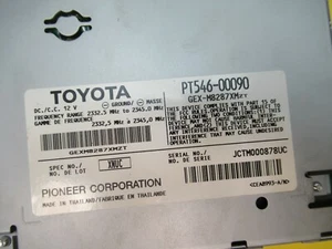 COMPUTER SATELLITE RECEIVER RADIO AUDIO PT546-00090 GEX-M8287XM for SCION tC xD - Picture 1 of 5