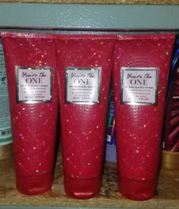 3 pc BATH & BODY WORKS YOU'RE THE ONE 24 HOUR MOISTURE SHEA BODY CREAM 8oz each - Picture 1 of 2