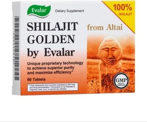 Shilajit Golden by Evalar Siberian Altai 60 Tabs - Imagen 1 de 3
