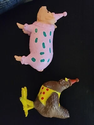 Cake Topper Birthday Party Animals Target Bullseye Playground Chicken Cow Sheep - Image 1 of 2