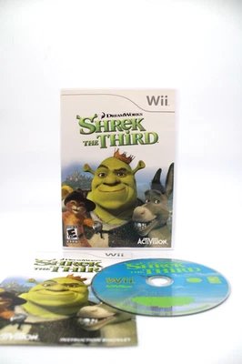 Refurbished Nintendo Wii Shrek The Third Complete CIB Mint Good Tiny Cover Tear - Image 1 of 4