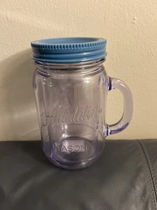 Taza de viaje Aladdin 32 oz Mason Jar tapa de vaso aislada - Imagen 1 de 8
