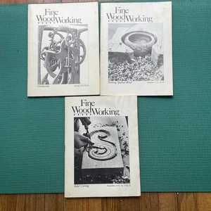 Vintage FINE WOODWORKING 1978 Lot (3) Spring, Summer, Nov - Good/Very Good - Picture 1 of 4