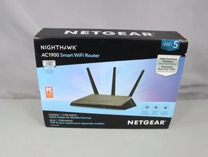 Netgear Nighthawk AC1900 R7300 Dual Band Wi-Fi DST Router with Power Cord - Picture 1 of 5