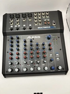 Alesis MultiMix 8 USB FX 8 Canales Mezclador Interfaz de Grabación USB SIN PROBAR - Imagen 1 de 4