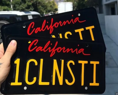 Gloss California Plate Wrap DIY Kit (DIFRENT COLORS AVALIABLE ) - Image 1 of 4