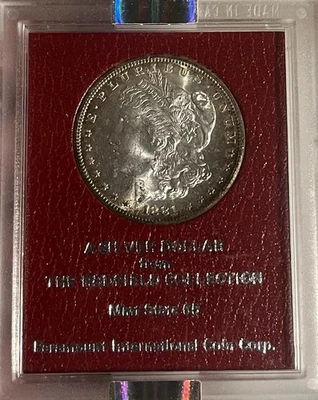 1881-S NGC MS64 The Redfield Collection Morgan Silver Dollar - Image 1 of 4