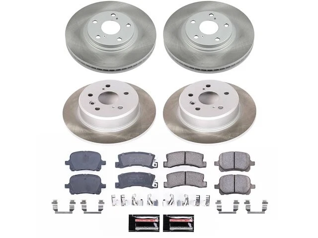 Kit de pastillas de freno delanteras y traseras y rotor para 99-01 Lexus RX300 AWD GG19K2 Foto 1 de 1