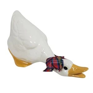 Vintage 1980s Scioto Ceramics Pair of Farm Animal Ducks - Picture 1 of 9