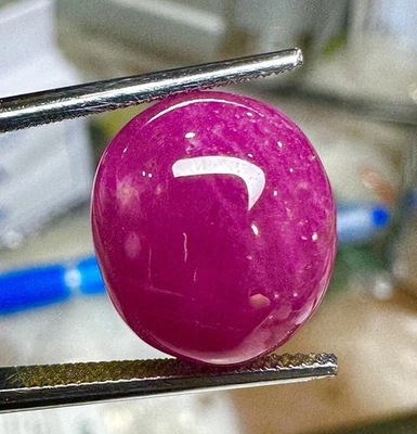 $1000 Expensive Antique 10.64ct Natural 🩸Oval RUBY 🌍 12.6 X 11mm💎 - Image 1 of 4