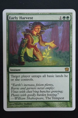 Magic The Gathering MTG EARLY HARVEST 9th Edition LP Lightly Played - Image 1 of 2