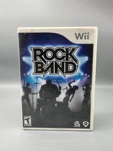 Videojuego Rock Band (Nintendo Wii, 2008) CIB Completo con Manual Retro Probado - Imagen 1 de 3