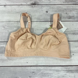 Amoena Mastectomy Bra Womens 40D Nude Beige Marlena 2167 Wireless Soft Cup NEW - Picture 1 of 12