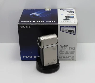 SONY HANDYCAM HDR-TG7VE CAMCORDER BOXED 16GB MEMORY / CARD HD VIDEO CAMERA - Image 1 of 4