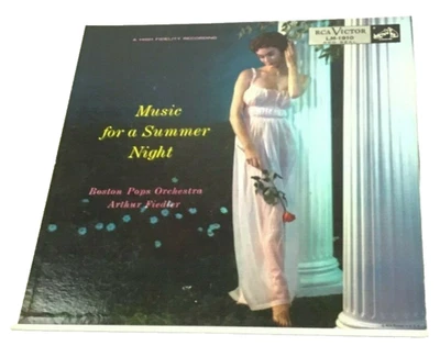 Boston Pops Orchestra Arthur Fiedler Music For A Summer Night Red Seal LM-1910 - Image 1 of 3