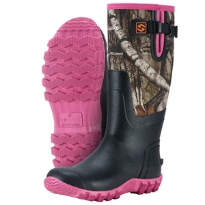 HISEA Women Rain Snow Boots Waterproof Insulated Hunting Garden Chore Work Boots - Picture 1 of 71
