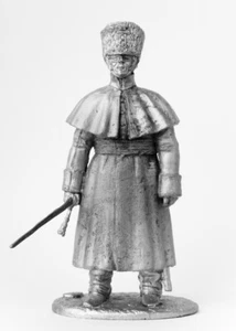 Oficial Batallón Gran Duquesa Ekaterina Pavlovna, 1812-14. Juguete de hojalata soldado 54 mm - Imagen 1 de 6