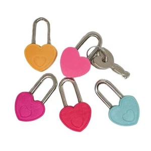 Colorful Mini Lock Diary Book Lock Stationery Lock Accessories #\ U3B6 1set S3L7 - Imagen 1 de 9
