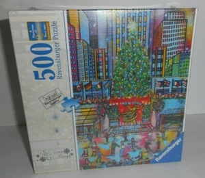 Ravensburger Rockefeller Christmas 500 Piece Puzzle NEW 24x18 In Germany 2018 - Picture 1 of 5