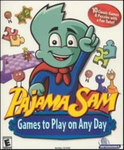 Pajama Sam Games to Play on Any Day PC MAC CD kids learning board puzzle trivia - Picture 1 of 1