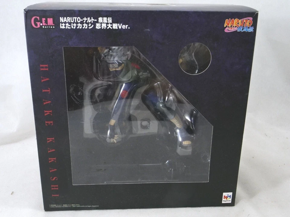 MEGAHOUSE JAPÓN HATAKE KAKASHI Figura Naruto Resina 20 Cm - Imagen 1 de 4