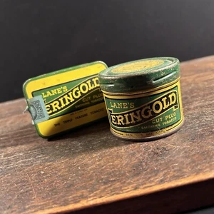 Vintage Tabakdose Konvolut (2) Lane`s Eringold Cut Plug Smoking - Bild 1 von 16