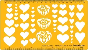 Plantillas de diseño de joyería Liquidraw plantilla, plantilla de fabricación de joyas corazones - Imagen 1 de 3