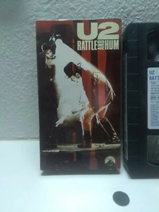 U2 - Rattle and Hum VHS feat. duet w/ Bono & B.B. King 1988 The Edge VG Sleeve - Picture 1 of 7