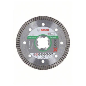 Bosch 2608615131 x-Lock Ceramica Turbo Disco Diamantato 115x22.23x1.4x7mm - Foto 1 di 2