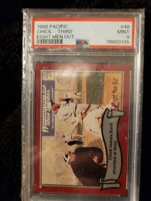 Michael Rooker #48 Pacific trading cards eight men out PSA 9 - Image 1 of 2