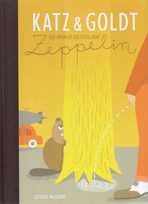 Gatto e oro l'albero è delizioso Conte Zeppelin copertina rigida fumetto in ottime condizioni