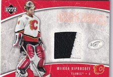 2005-06 Upper Deck Ice Frozen Fabrics #FFMK Miikka Kiprusoff