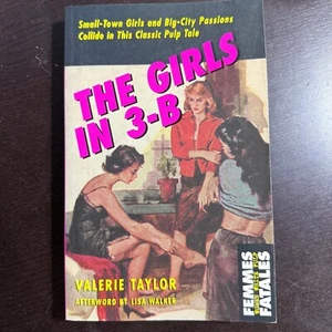 The Girls in 3-B Valerie Taylor Lesbian Pulp Fiction Vintage Book Femmes Fatales - Picture 1 of 2