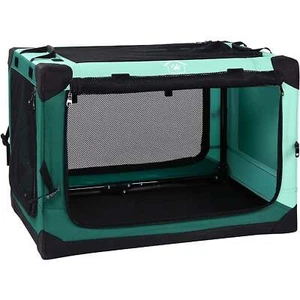 Cajón Plegable para Perros 4 Puertas, Dimensión Desplegada Tamaño L&M Cajón Portátil para Mascotas - Imagen 1 de 8