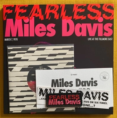 MILES DAVIS *Fearless* Live Fillmore East #56 Third Man Vault 3 LP Vinyl Record - Image 1 of 4