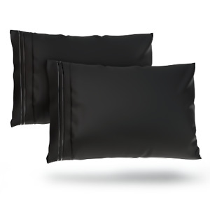 Cosy House 1500 Ultra Soft Pillow Case Set of 2 Standard or King Size Pillowcase