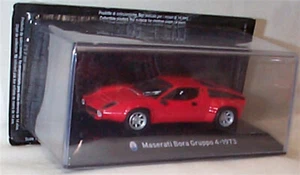 Supercars Collection Maserati Bora Gruppo 4 1973 in red 1:43 Scale New in Pack - Picture 1 of 2