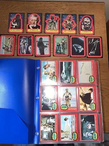 1977 Star Wars Series 2 Red 66 + 11 Stickers Complete Topps Ex - NM+ - Picture 1 of 6